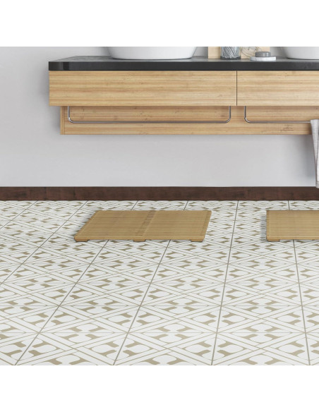 Azulejo Porcelana Encaustic MSI Elora 20.32x20.32cm Mate