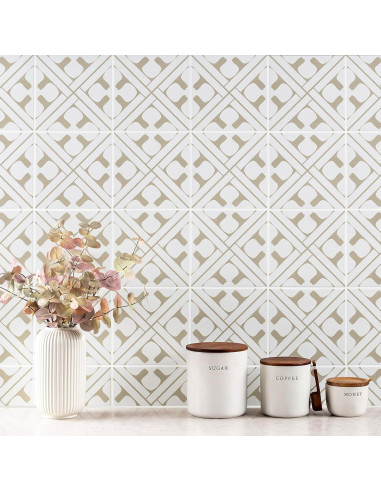 Azulejo Porcelana Encaustic MSI Elora 20.32x20.32cm Mate