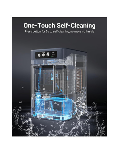 Fabricador de Hielo Nugget Yawhew 44 kg/día Autolimpiante