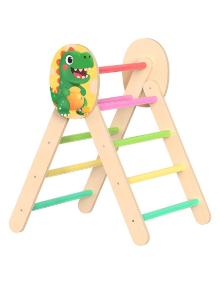 Conjunto de Escalada Triángulo Pikler Acenova para Niños 1-3 Años