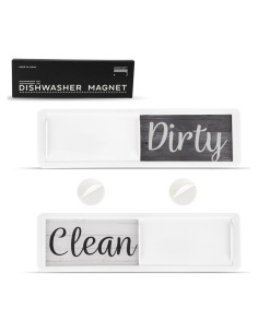 Cartel Imán Lavavajillas Limpio Sucio Realth 17.5x5.1cm
