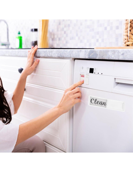 Cartel Imán Lavavajillas Limpio Sucio Realth 17.5x5.1cm