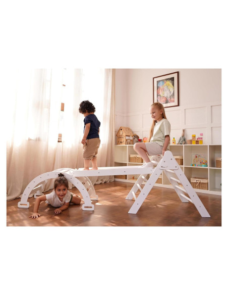 Gimnasio de Escalada Interior Avenlur Hazel 5-en-1 para Niños