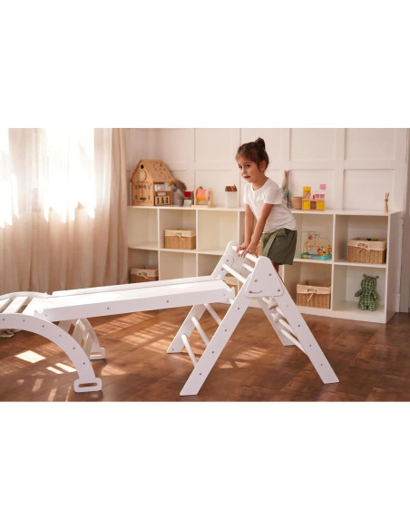 Gimnasio de Escalada Interior Avenlur Hazel 5-en-1 para Niños