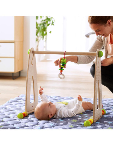 Gimnasio de Juego HABA de Madera Ajustable 60x45x55 cm