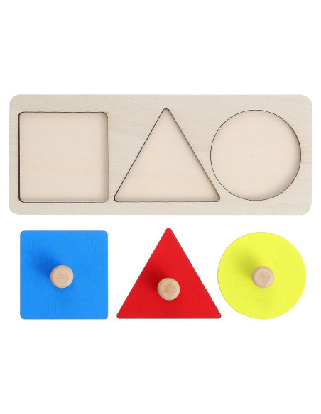 Rompecabezas de Madera Montessori Kisangel 30.5x13cm