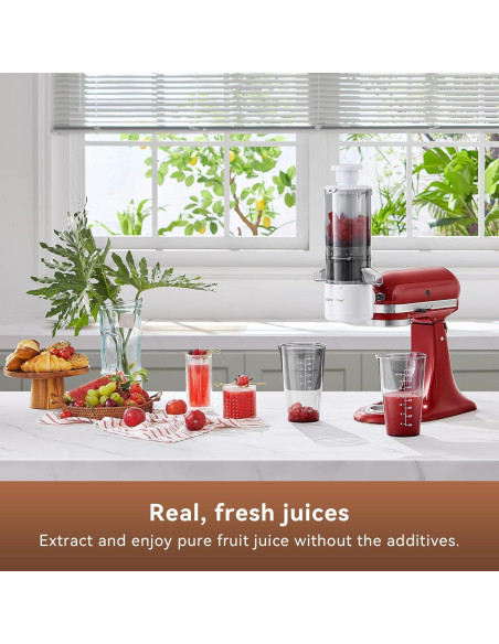Accesorio exprimidor masticador KITCHTREE para KitchenAid 10.7 cm