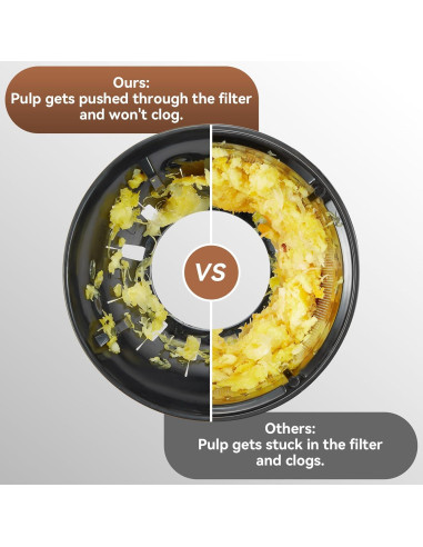 Accesorio exprimidor masticador KITCHTREE para KitchenAid 10.7 cm