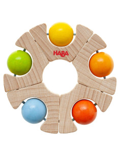 Juguete de Agarre Rueda de Pelotas HABA - Madera Sostenible