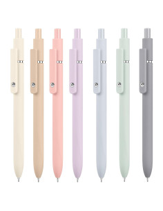 Bolígrafos de Gel Vanhench 7 Pcs 0.5mm Tinta Negra Suave