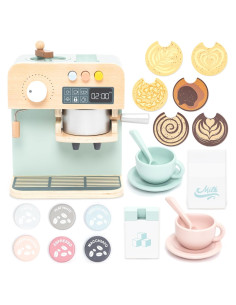Máquina de Café de Madera UMU para Niños - Juguete Montessori 3+
