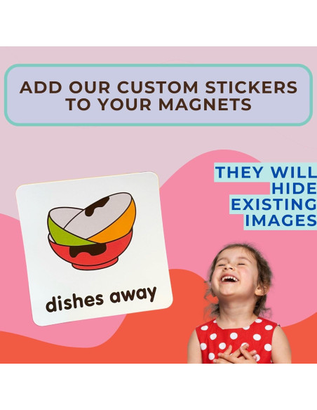 Calendario Visual Magnético Look Lola - 72 Imanes + Tablero