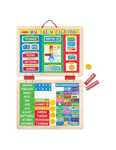 Calendario Magnético Diario Melissa & Doug 3+ Actividades
