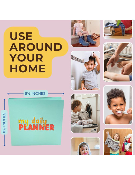 Calendario Visual Magnético Look Lola - 72 Imanes + Tablero