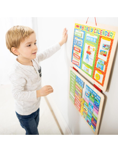 Calendario Magnético Diario Melissa & Doug 3+ Actividades