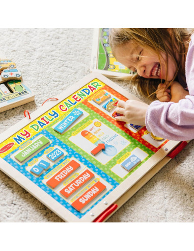 Calendario Magnético Diario Melissa & Doug 3+ Actividades