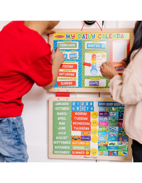 Calendario Magnético Diario Melissa & Doug 3+ Actividades