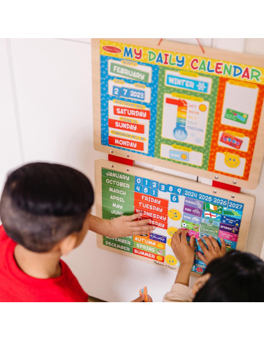 Calendario Magnético Diario Melissa & Doug 3+ Actividades