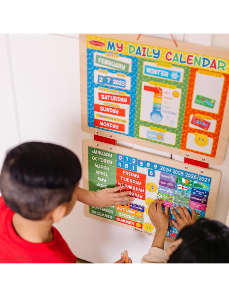 Calendario Magnético Diario Melissa & Doug 3+ Actividades