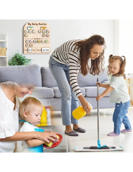 Tabla de Tareas Interactiva LilaLand con Tarro de Estrellas