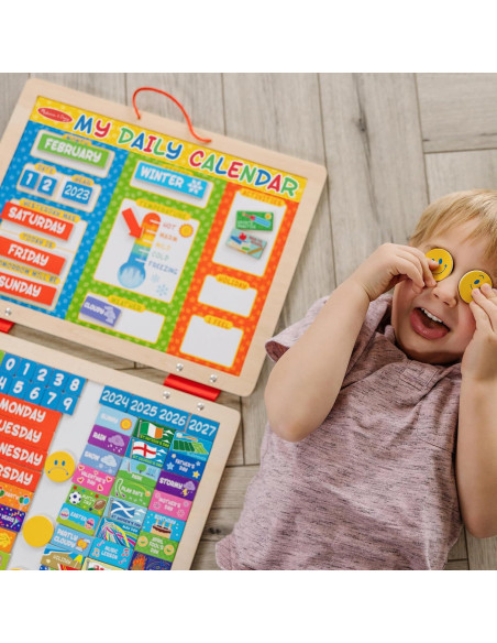 Calendario Magnético Diario Melissa & Doug 3+ Actividades