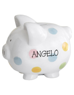 Alcancía de Lunares Hagamos Recuerdos 20.32 cm Personalizada