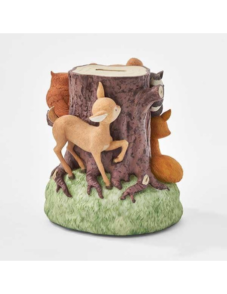Banco de Monedas Personalizado Animales del Bosque 14cm