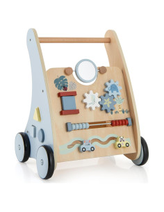 Andador para Bebés HONEY JOY Azul con Centro de Actividades