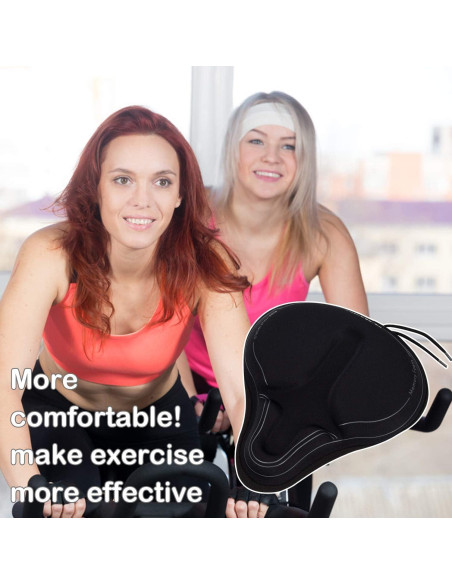 Funda de Asiento de Bicicleta DAWAY C6M - Espuma de Memoria 30x27cm