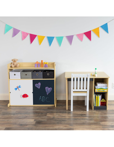 Conjunto de Escritorio y Silla Humble Crew Dalton para Niños