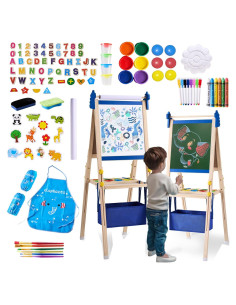 Caballete de arte ajustable SWINSKUAD para niños 94-123 cm