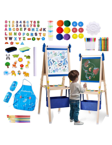 Caballete de arte ajustable SWINSKUAD para niños 94-123 cm