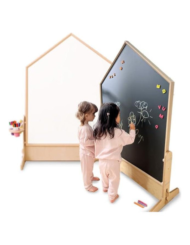 Pizarra Doble Cara Grande Comme Moi Kids 91x114 cm