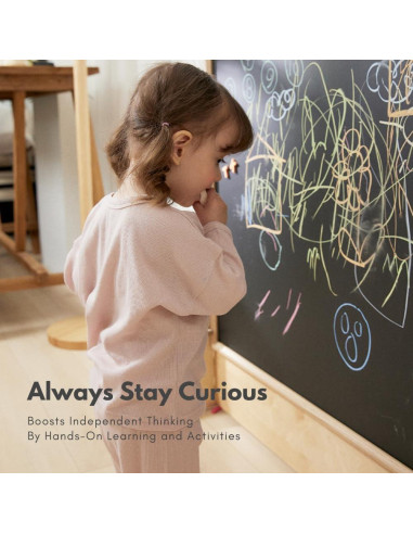 Pizarra Doble Cara Grande Comme Moi Kids 91x114 cm