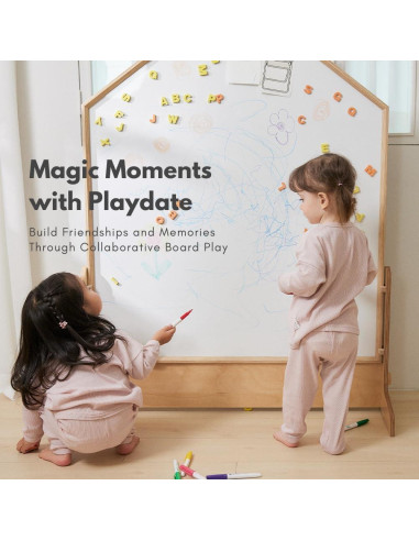 Pizarra Doble Cara Grande Comme Moi Kids 91x114 cm