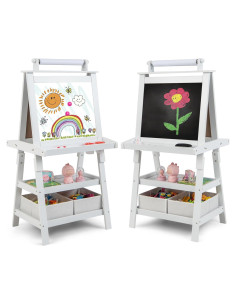 Caballete de Arte 3 en 1 Costzon para Niños con Pizarra