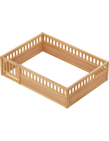 Cama de Piso Completo PVWIIK con Cerca y Puerta Natural
