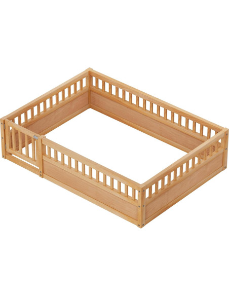 Cama de Piso Completo PVWIIK con Cerca y Puerta Natural