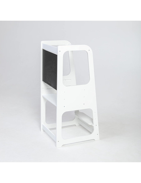 Torre de Cocina Montessori Sweet Home con Pizarra Ajustable