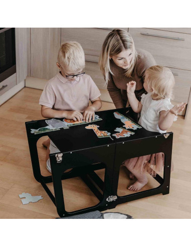 Torre Montessori transformable 2 en 1 Sweet Home 90cm