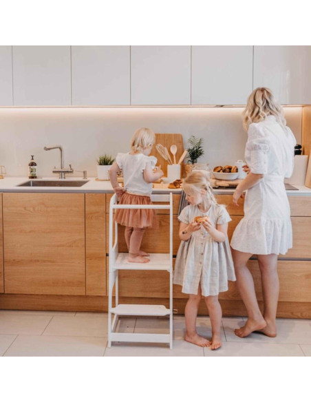 Torre Montessori transformable 2 en 1 Sweet Home 90cm