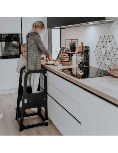 Torre Montessori transformable 2 en 1 Sweet Home 90cm