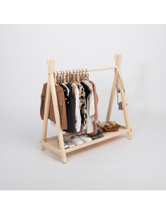 Rack de Ropa Sweet Home From Wood para Niños - Madera Plegable 2