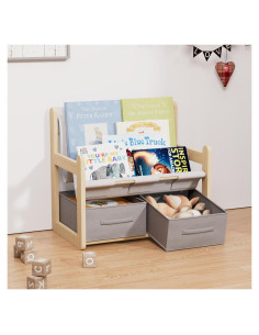 Estantería Infantil NACHES 3 Niveles con Cajones Organizador