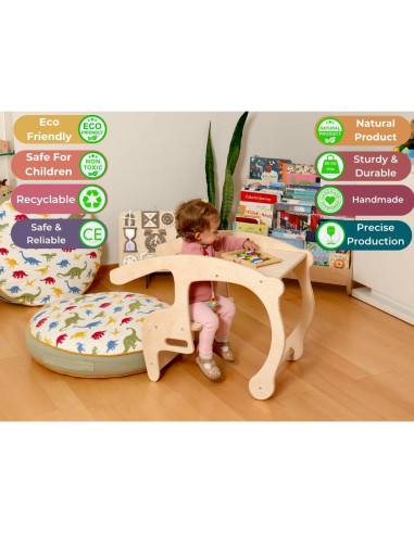 Balancín Montessori de Madera Kidodido 73.9x43.9cm para Niños