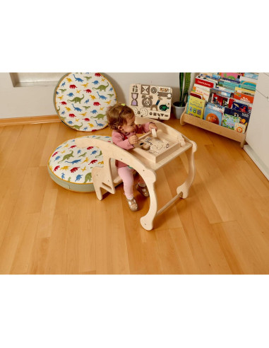 Balancín Montessori de Madera Kidodido 73.9x43.9cm para Niños