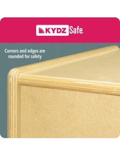 Estante para Abrigos de Pared Jonti-Craft 0748JC - 6 Ganchos Dobles 2