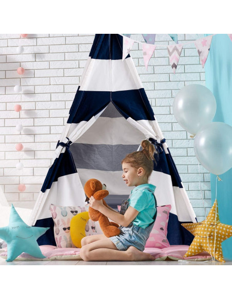 Tienda India para Niños HONEY JOY 114 cm Lona Algodón