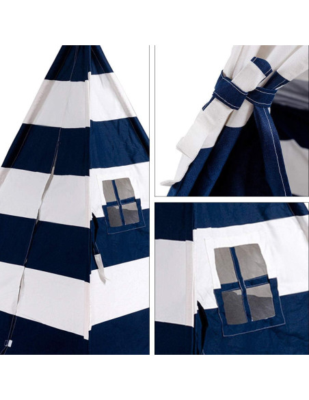 Tienda India para Niños HONEY JOY 114 cm Lona Algodón