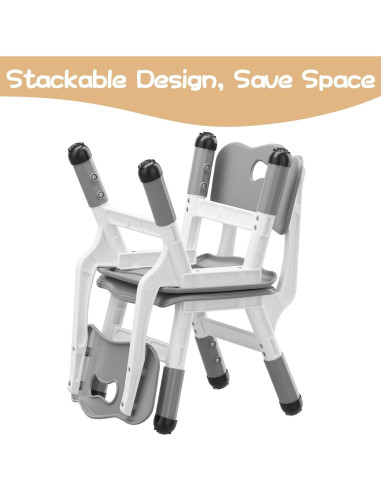 Sillas para Niños GAOMON Ajustables en Altura - Paquete de 2